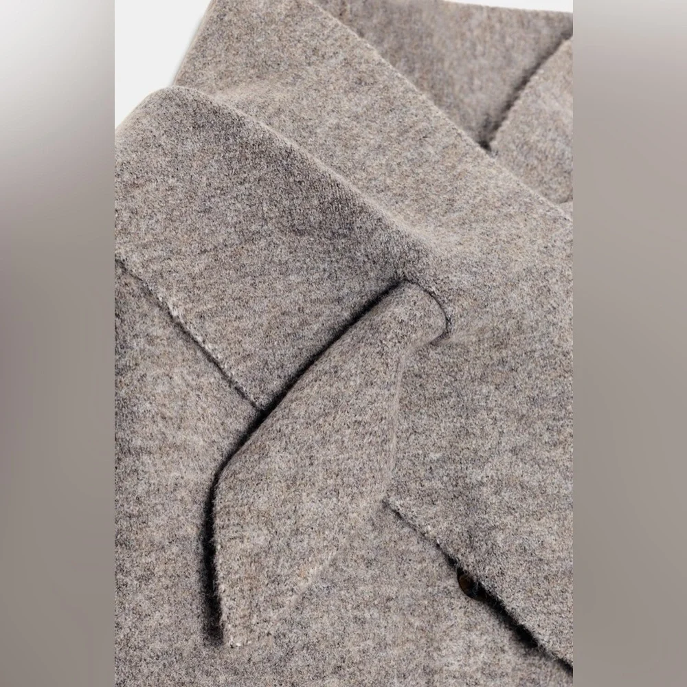 ZARA SCARF KNIT CARDIGAN - Picture 9 of 12